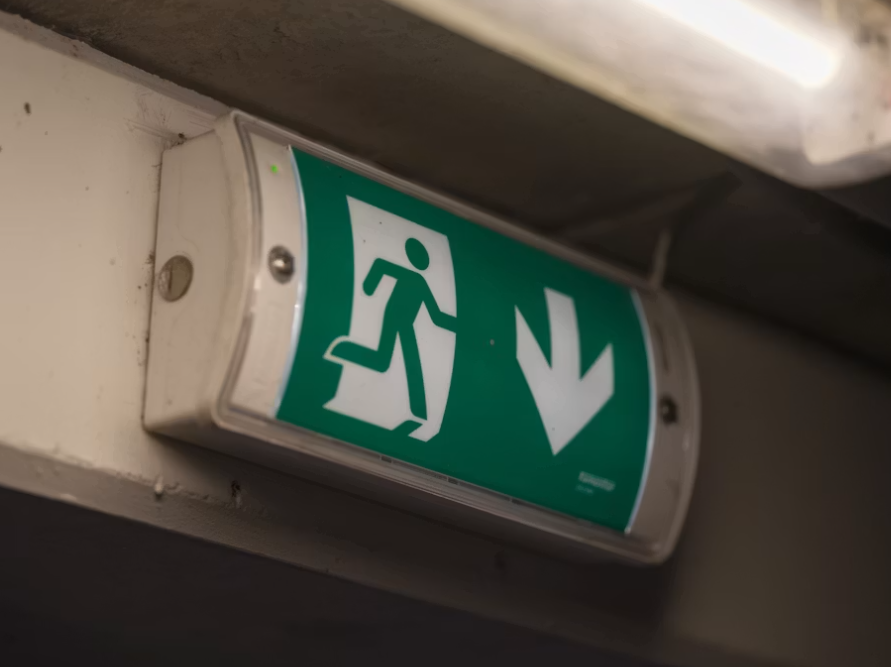 emergency exit lighting